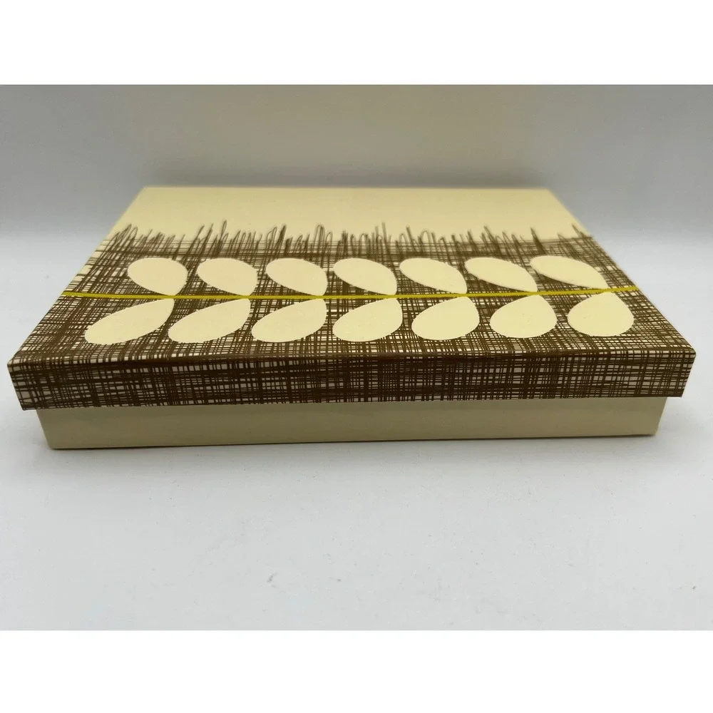 Orla Kiley Paper Scribble Stem Blank Cards Open Box Unused 10 Cards & Envelopes